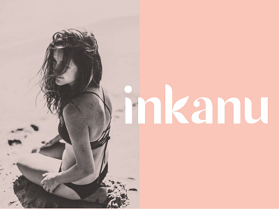 Inkanu branding creative ecommerce feminine fiverr fiverr.com fiverrgigs flat font logo girl graphic design inkanu logo designer minimalist modern professional swimwear unique wowgraphique