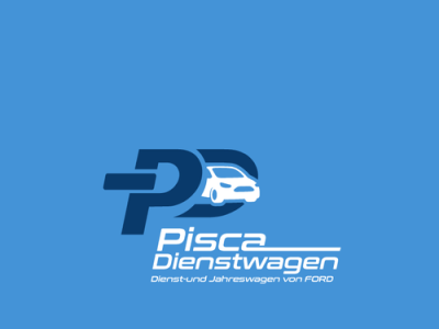 Logo Pisca Dienstwagen branding creative fiverr fiverr.com fiverrgigs graphic design illustration logo logo designer minimalist