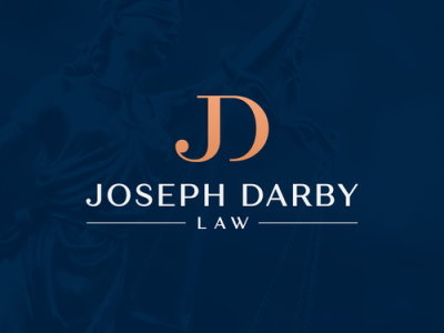 Joseph Darby Law brand branding creative ecommerce fiverr fiverr.com fiverrgigs flat graphic design illustrator logo logo designer minimal minimalist modern