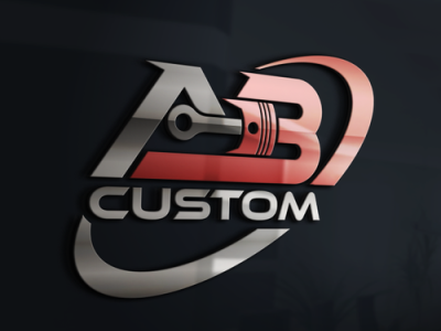 A B  Custom Logo