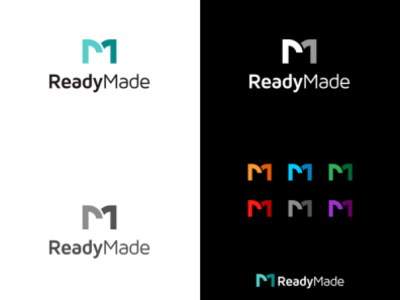 ReadyMade brand branding creative ecommerce fiverr fiverr.com fiverrgigs flat flate graphic design logo logo designer minimal minimalist modern typogaphy