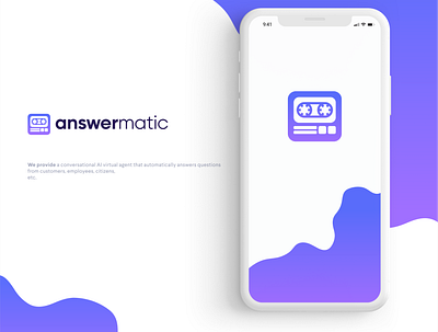 Answermatic branding creative ecommerce fiverr fiverr.com fiverrgigs flat graphic design logo logo designer minimal minimalist modern ui vector