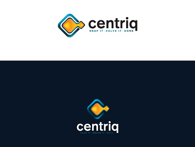 Centriq brand branding ecommerce fiverr fiverr.com fiverrgigs flat graphic design logo designer minimalist modern