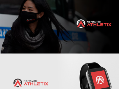 Northville Athletix branding ecommerce fiverr fiverr.com fiverrgigs flat graphic design logo designer minimalist modern