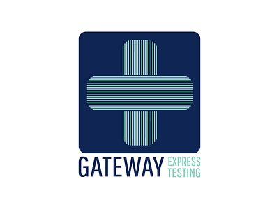 Gateway Express Testing Logo health logo logo design