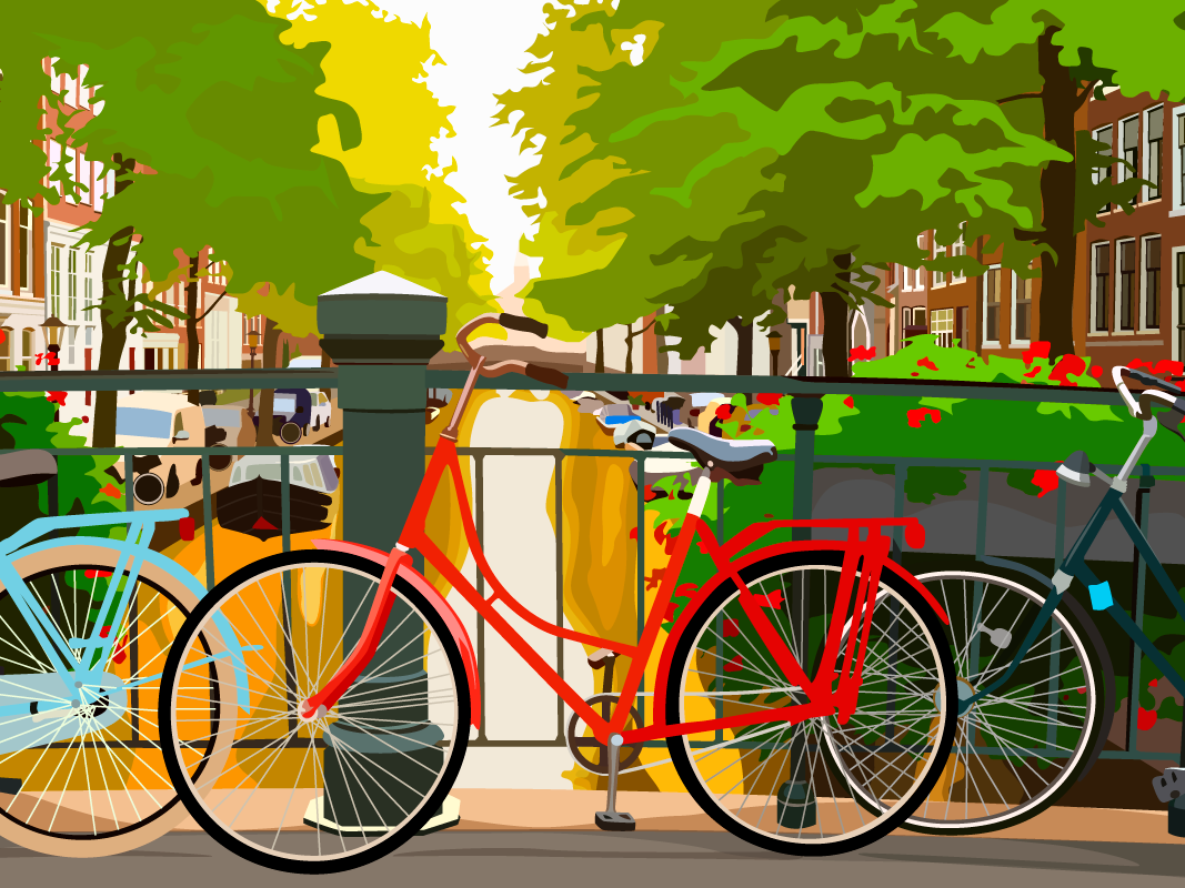 Amsterdam by Sydney Postma on Dribbble