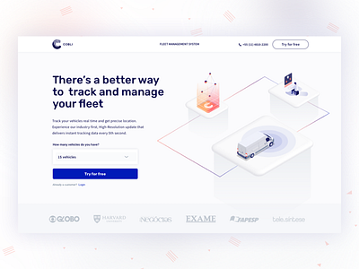 Landing Page and Illustrations