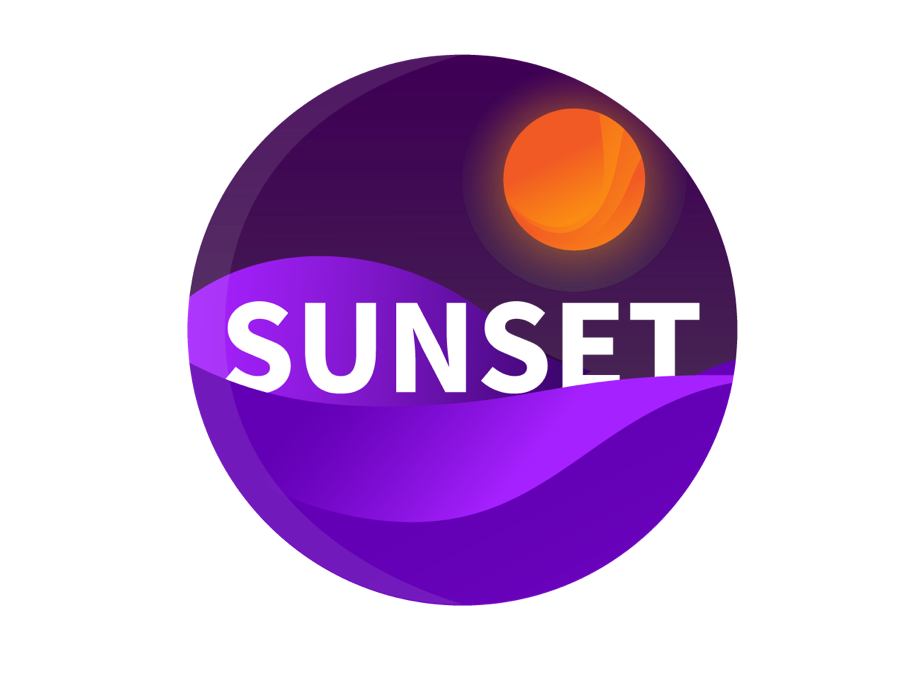 Sunset Logo by Cyprien Emblanc on Dribbble