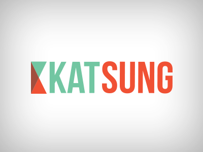 Kat Sung logo clean contrast icon identity illustration katsungdesigns logo modern shapes
