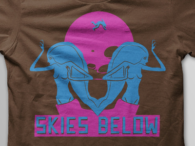 T-Shirts for the band Skies Below