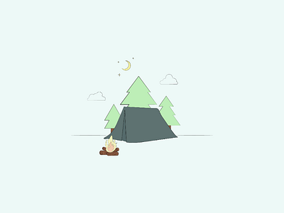 Camping 🏕 art artist camp camp vector camping design digitalart doodle doodleart drawing graphicdesign illustration illustrator lebanon lineart abstract minimal vector vectorart