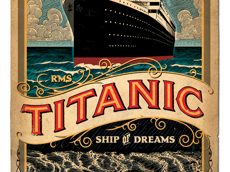 vest afsnit Ulydighed Titanic Poster by Jim Harrison on Dribbble
