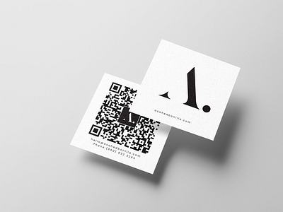 Business Card Brand Identity / Asahed Bonilla