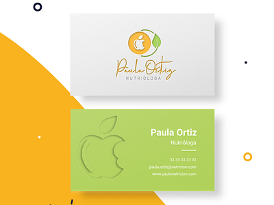 Brand Card | Nutrióloga
