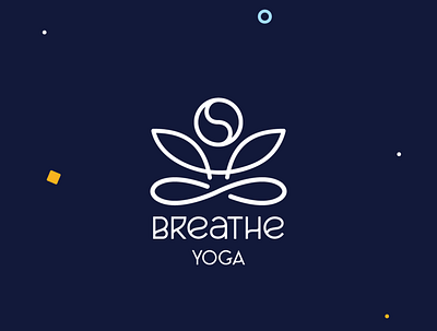 Breathe Yoga | Branding agency branding brand agency brand and identity branding design identity illustration illustrator logotipe vector
