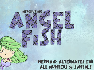 Angelfish Mermaid Font