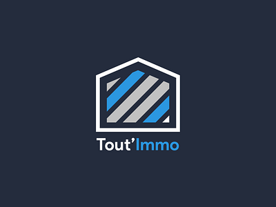 "Tout'Immo" Logo design