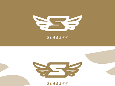 S + Wings logo mark brand and identity illustrator logo