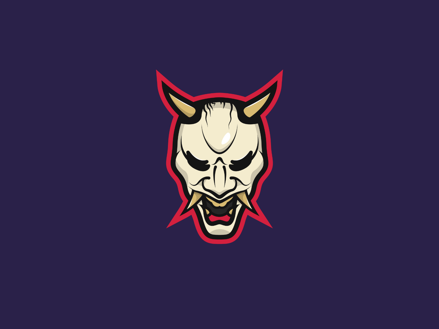 Pain gaming mongolz. Логотип маски демона. Японские демоны. Демон арт лого. Японский демон лого.