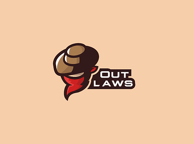 "Outlaws" Mascot Logo brand and identity branding illustration illustrator logo mascot vector