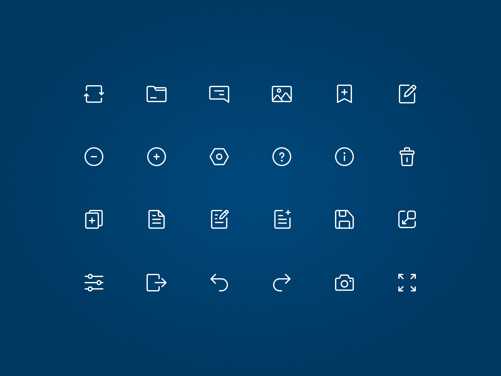 Dashboard icons set by Mila Syniukova on Dribbble