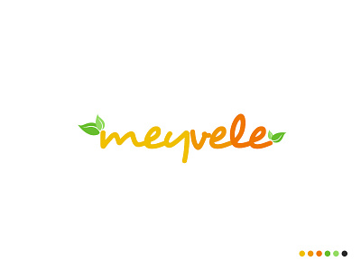 Meyvele Logotype brand branding clean corporate corporate branding design dribbble flat logo logotype logotype design shot type typogaphy vector