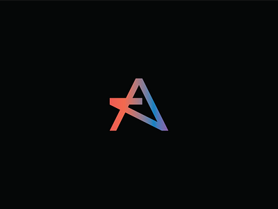 "A" Star Logo Design Concept a abstract animation app concept design designer dribbble gradient graphic illustration illustrator logo photoshop simple star stars typography ui uiux