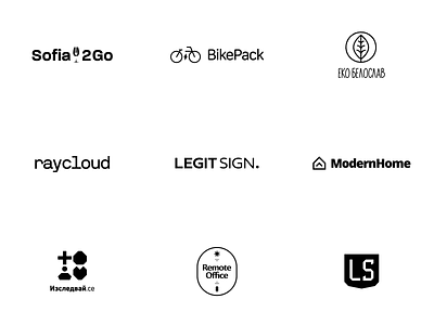 Logos & Branding Design Concepts Collection of 2020