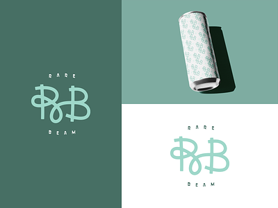 RB Rare Beam Logo Design Concept