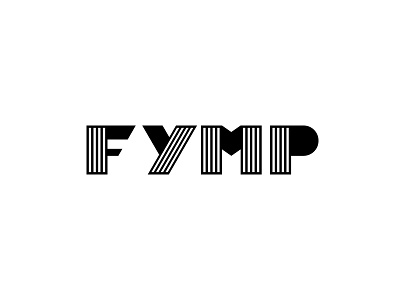 FYMP Custom Typography Design c custom design designer dribbble graphic graphicdesign icon illustrator logo logodesign logomark logotype phooshop photoshop shapes simple symbol typography vector