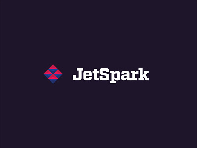 JetSpark Logo Design