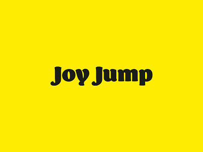 Joy Jump Typography