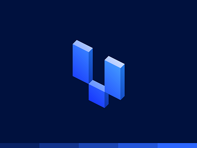 "Y" Isometric Logo Design + Colors blue branding design designer dribbble gradient graphic icon illustration illustrator linux logo logomark logotype photoshop shapes simple vector web y