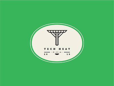 "T" Logo Design in Color
