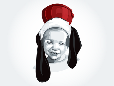 Snoopy Costume - Childhood Portrait design illustration illustrator portrait vector