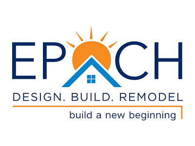EPOCH branding design illustration logo typography vector