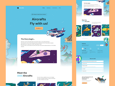 Aircrafts - NFT Platform art bitcoin crypto cryptocurrency design digital art graphic design illustration interface investment nft nftcollector nftcommunity nfts page solana trading ui user interface