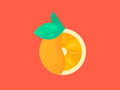 Fruity Fresh asset design design fruit illustrator oranges quick practice vector