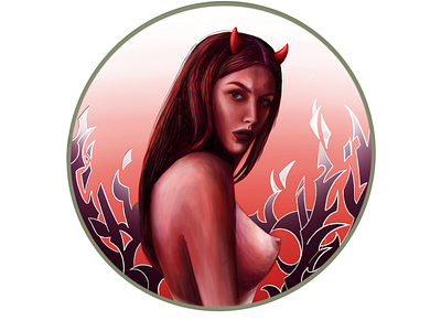 Devil design graphic design illustration