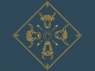 Yak Attack animal design icon team