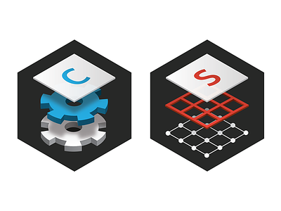 Configurator and Studio 3d icons layer shape