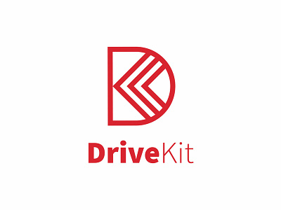 DriveKit Logo branding clean logo