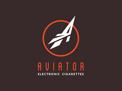 Aviator Logo logo retro