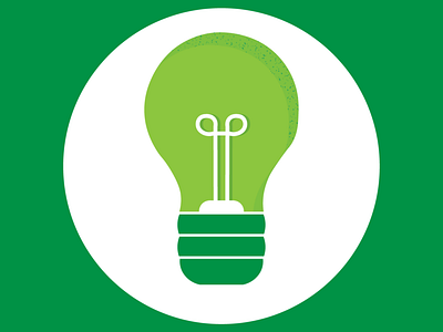 Light Bulb design icon illustration logo