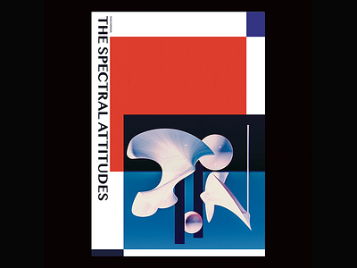 The spectral attitudes contemporary graphic graphicdesgn minimalist poster poster a day surrealism