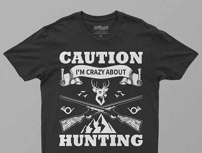 1 p deer gun hunting t shirt vector