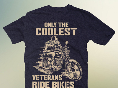 Vintage Motorcycle T-shirt Design