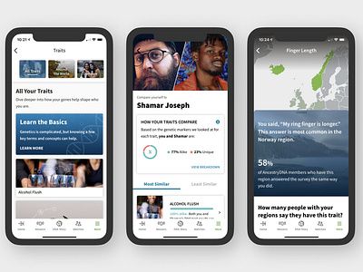 AncestryDNA Traits - iOS