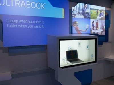 Intel Ultrabook Museum Exhibit