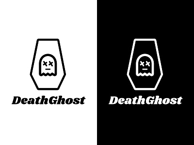DeathGhost Logo design icon logo vector